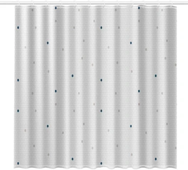 Vonios užuolaida Rayen, balta, 1800 mm x 2000 mm