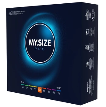 Prezervatyvai MY SIZE PRO 57 mm 36 vnt