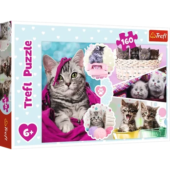 TREFL Dėlionė „Kačiukai“ 160 det.
