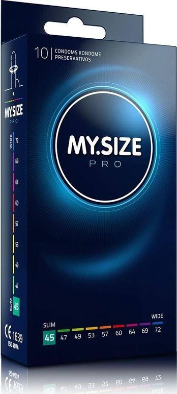 Prezervatyvai MY SIZE PRO 45 mm 10 vnt