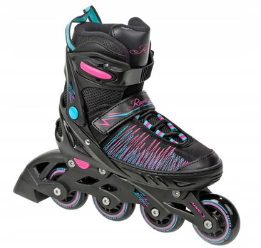 Riedučiai Raven Allure, juodi, 38-42
