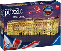 3D puzzle Buckingham Palace Night Edition - RAVENSBURGER dėlionė kaina