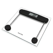 Svarstyklės Salter 9208 BK3R Compact Glass Electronic Bathroom Scale kaina