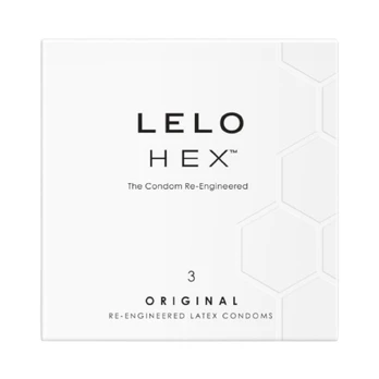 Prezervatyvai LELO HEX 3 VNT