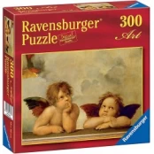 Puzzle Art 300 Rafaello: Angels - RAVENSBURGER dėlionė kaina