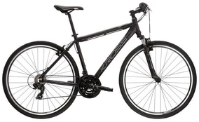 Dviratis kalnų Kross Evado 1.0, 28 ", L rėmas, juodas kaina