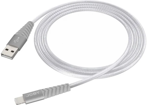 Kabelis JOBY USB - USB-C USB, Lightning, 1.2 m, sidabro