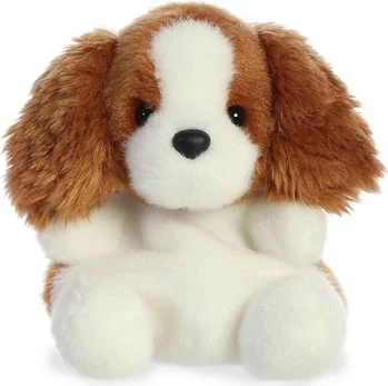 Pliušinis žaislas Palm Pals Cocker Spaniel Lady, rudas/baltas, 11 cm