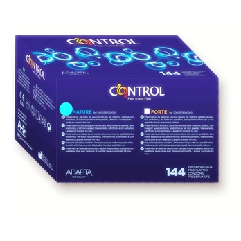 Prezervatyvai CONTROL ADAPTA NATURE 144 vnt