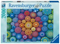 Dėlionė Ravensburger Vaivorykštės mandalos, 2000 d. kaina