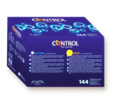 Prezervatyvai CONTROL ADAPTA FORTE 144 vnt