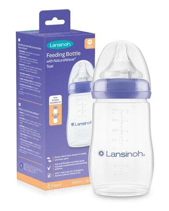 LANSINOH 240 ml maitinimo buteliukas