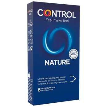 Prezervatyvai CONTROL ADAPTA NATURE 6 vnt