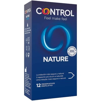 Prezervatyvai CONDOMS CONTROL ADAPTA NATURE 12 vnt