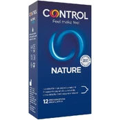 Prezervatyvai CONDOMS CONTROL ADAPTA NATURE 12 vnt kaina