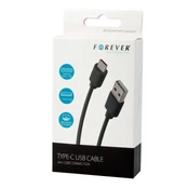 USB kabelis Type-C 1m, Forever kaina