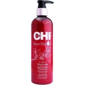 Šampūnas CHI ROSEHIP oil protecting shampoo 340 ml, 340 ml