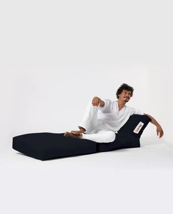 Lauko sėdmaišis Siesta Sofa Bed Pouf-Black Juodas