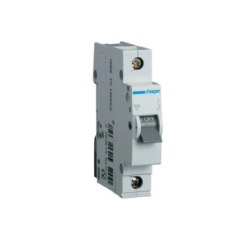Automatinis jungiklis HAGER, 1P, B, 16A, 6kA, 1 mod.