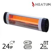 Infraraudonųjų spindulių šildytuvas Heatum H2000 OPTIM kaina