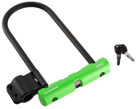 Dviračio spyna Kross Super Ultimate 410, juoda/žalia, 230 mm