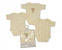 NURSERY TIME 0-24 mėn. smėlinukas ECRU, 3 vnt. kaina