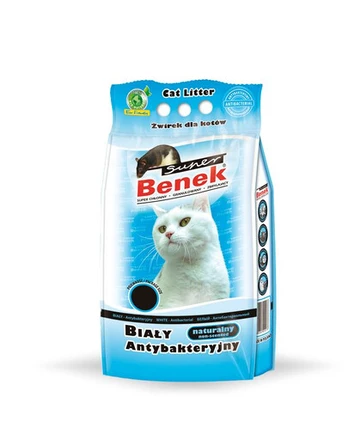 Kačių kraikas Super Benek White Antibacterial
