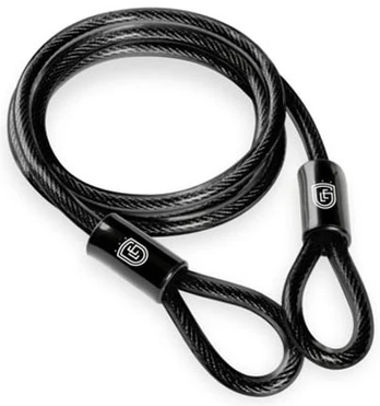 Dviračio spyna Legrand Beagle, juoda, 1800 mm