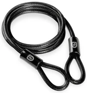 Dviračio spyna Legrand Beagle, juoda, 1800 mm kaina