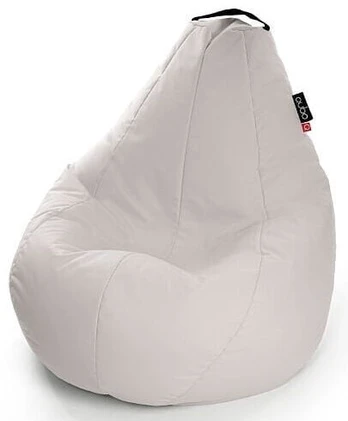 Sėdmaišis Comfort 120 Silver Pop Fit, sidabro, 250 l
