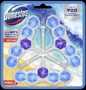 WC valiklis-gaiviklis DOMESTOS Ocean, 3 x 55 g kaina