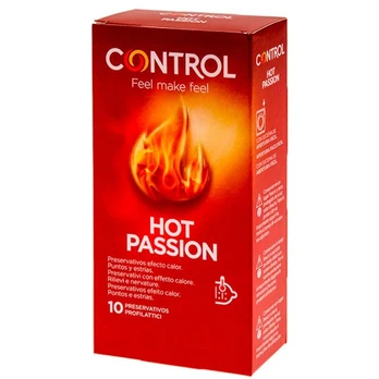 Prezervatyvai CONTROL HOT PASSION 10 vnt
