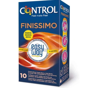 Prezervatyvai CONTROL ADAPTA EASY WAY FINISSIMO 10 vnt