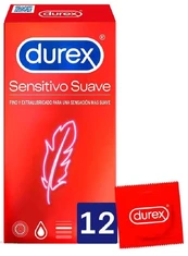 Prezervatyvai DUREX SOFT AND SENSITIVE 12 vnt kaina