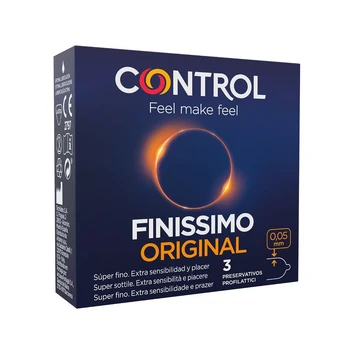 Prezervatyvai CONTROL FINISSIMO 3 vnt