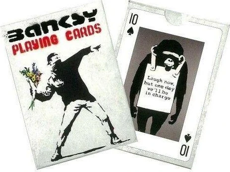PIATNIK Žaidimo kortos &bdquo;Banksy&ldquo;