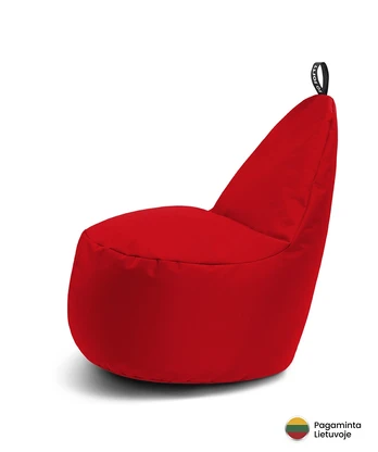 Sėdmaišis So Soft, raudonas, 180 l