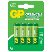 Elementas GP Greencell, AA, 1.5 V, 4 vnt. kaina