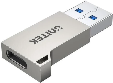 Laidas Unitek USB 3.0 to USB-C A1034NI USB 3.0, USB Type-C, sidabro