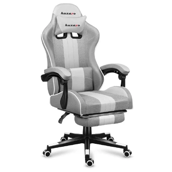 HUZARO FORCE 4.7 ŽAIDIMŲ KĖDĖ WHITE MESH