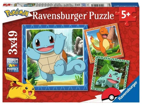 Dėlionė Ravensburger Pokemon 507860, 17.8 cm x 17.8 cm