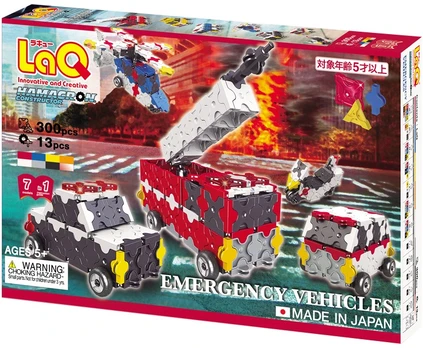 Konstruktorius Laq Hamacron Constructor Emergency Vehicles L7803, plastikas