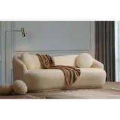 Trivietė sofa Ancona-Cream Kremas kaina