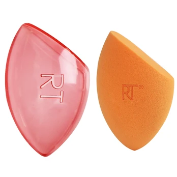Real Techniques Miracle Complexion makiažo kempinėlė su kelioniniu dėklu1 vnt