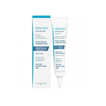 Veido kremas Ducray Keracnyl, 10 ml, moterims