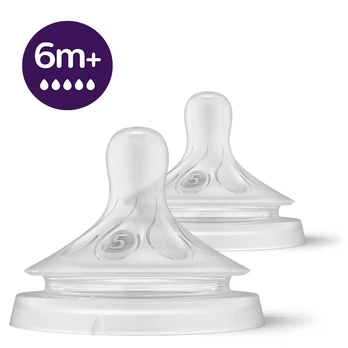 Čiulptukas Philips Avent Natural SCF, 6+ mėn., 2 vnt.