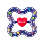 AKUKU barškutis ŠIRDELĖ, A0463 kaina