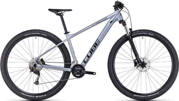 Dviratis kalnų Cube Access WS Pro, 29 ", 20" (49.53 cm) rėmas, sidabro/juodas