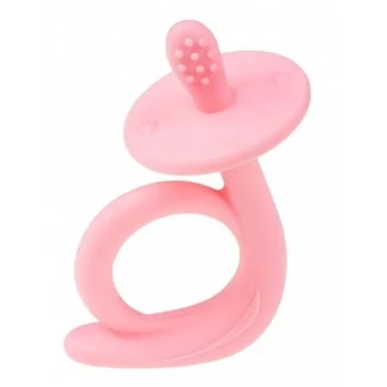 AKUKU silikoninis kramtukas SNAIL PINK, A0115