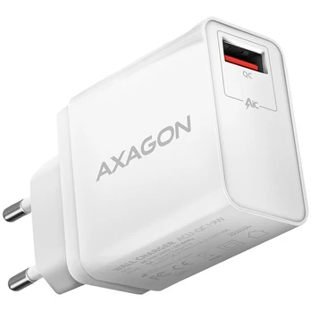 Įkroviklis Axagon ACU-QC19W, USB/USB-C, balta, 19 W